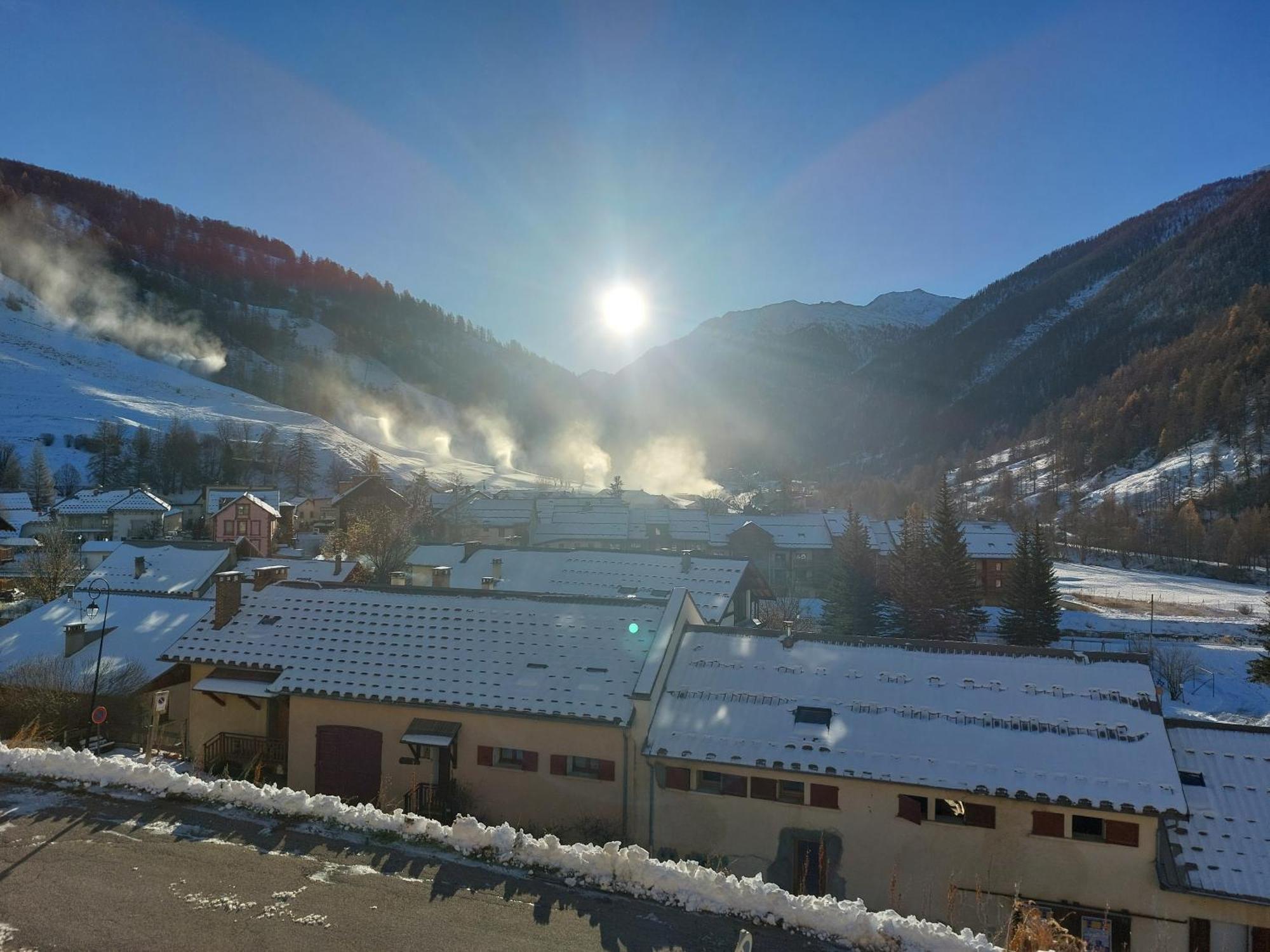 Le Studio Du Queyras Avec Vue Sur La Montagne Abriès Kültér fotó